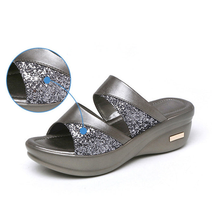 Veelzijdige dames orthopedische sandalen, ideaal als zomerschoenen met superieure voetondersteuning.