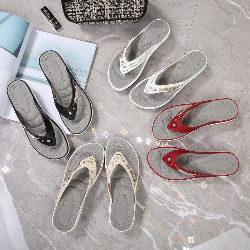 Elegante orthopedische dames slippers Solelite met zachte zool, modern design voor comfort.
