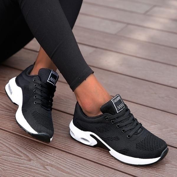Gezondheidsschoenen: dames orthopedische wandelsneakers voor een actieve en pijnvrije levensstijl.