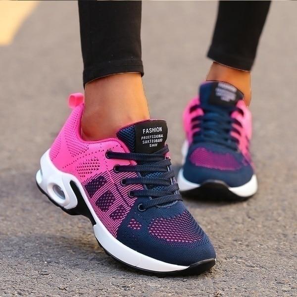 Gezondheidsschoenen dames: orthopedische sneakers voor stabiliteit en pijnvrij wandelen.