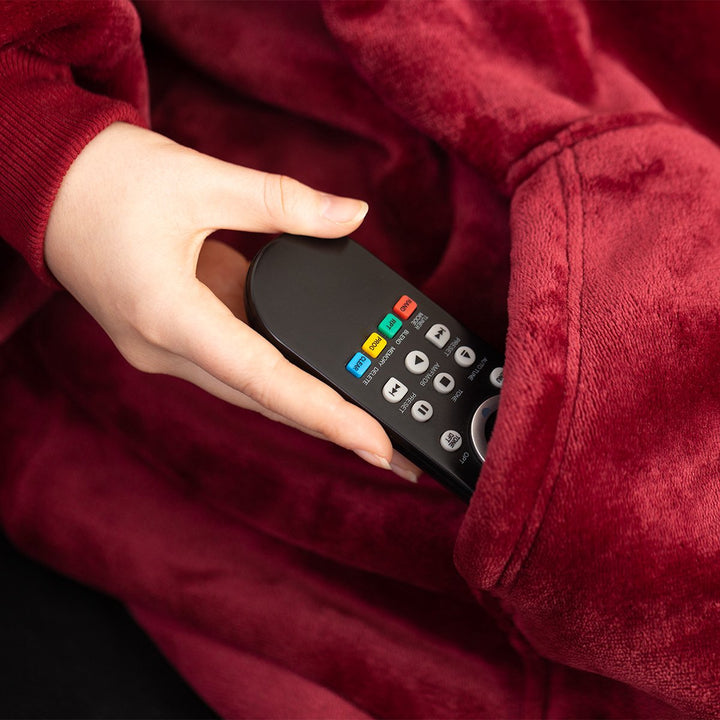 Dames winterkleding: comfortabele oversized dekenjas, perfect om in te chillen.