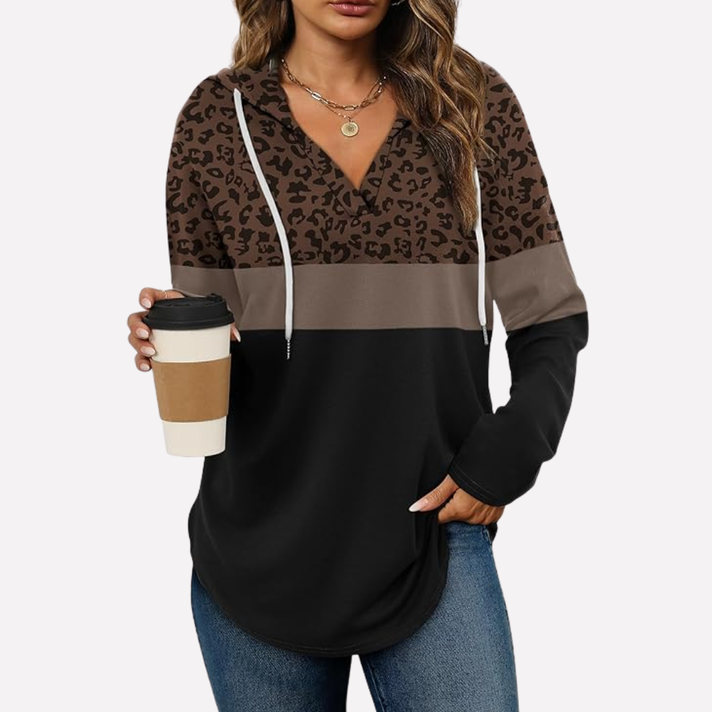 Stijlvolle dames pullover, een oversized sweatshirt voor elke dag.
