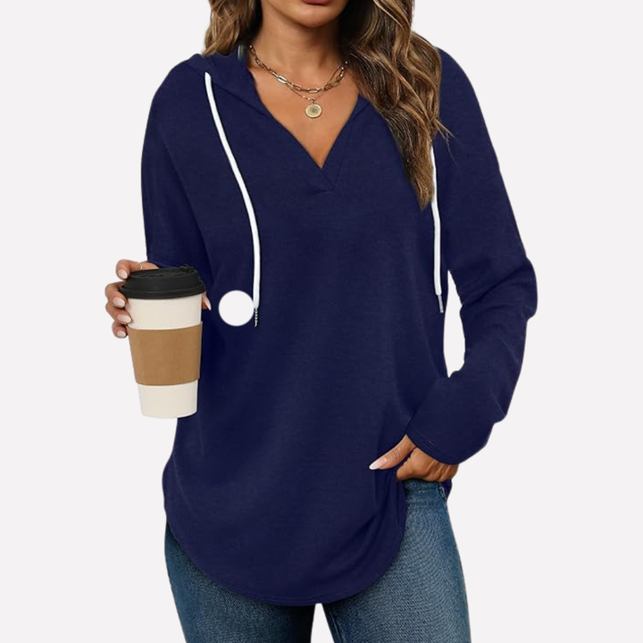 Casual dames pullover sweatshirt, perfecte relaxte pasvorm.