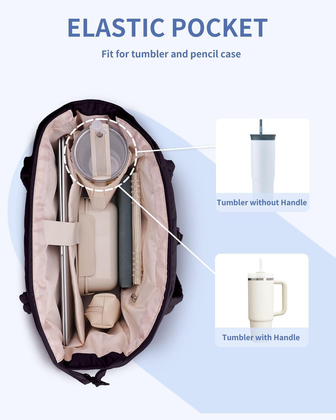 Dames puffer schoudertas, perfect voor pendelaars met laptopvak en bekerhouder.
