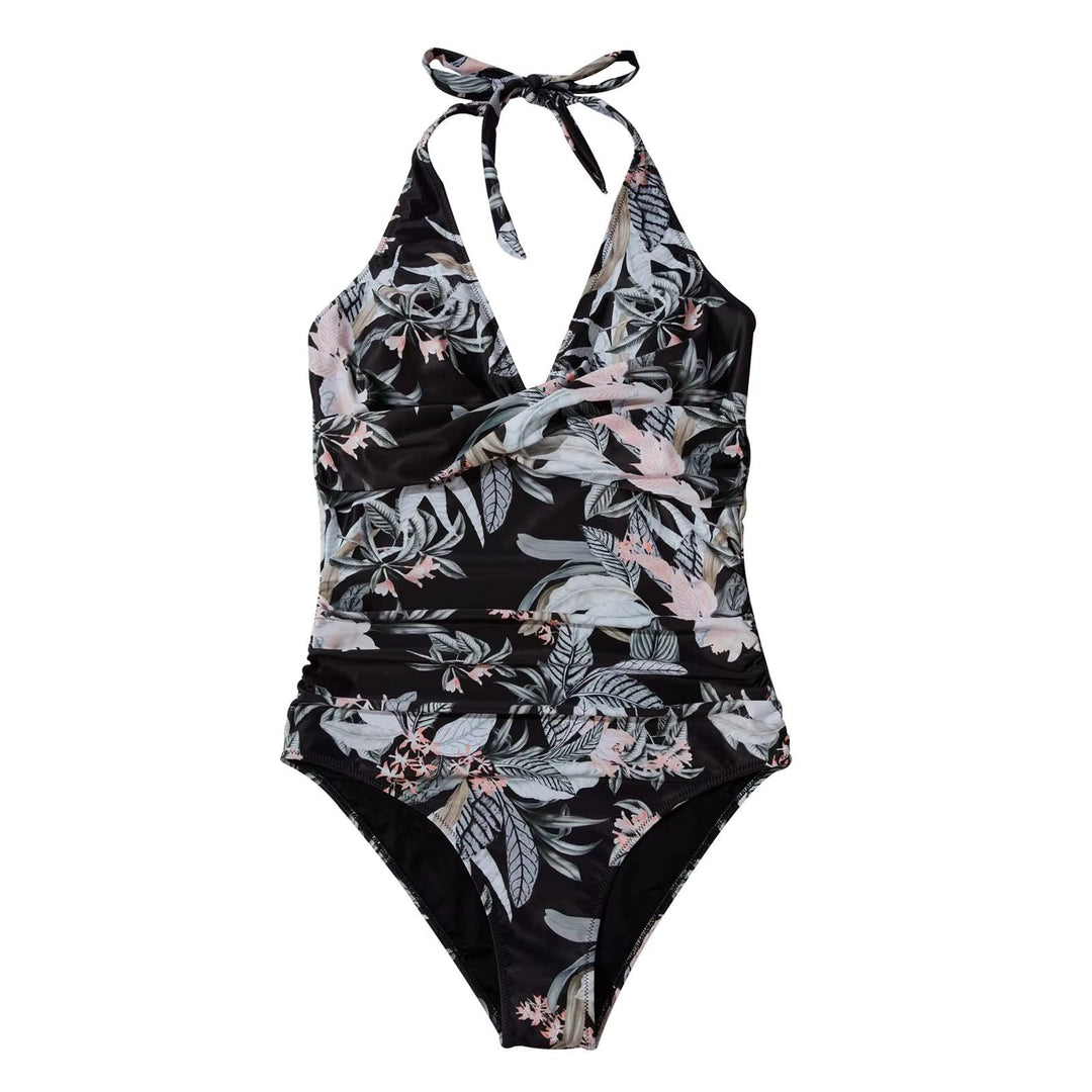 Complete dames push-up bikini set, hoge taille. De ideale zwemkleding voor een zonnige vakantie.
