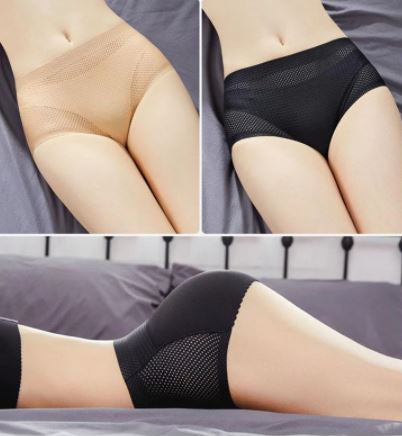 Comfortabel nylon billenlifter ondergoed voor dames, geeft een natuurlijke push-up aan de billen.