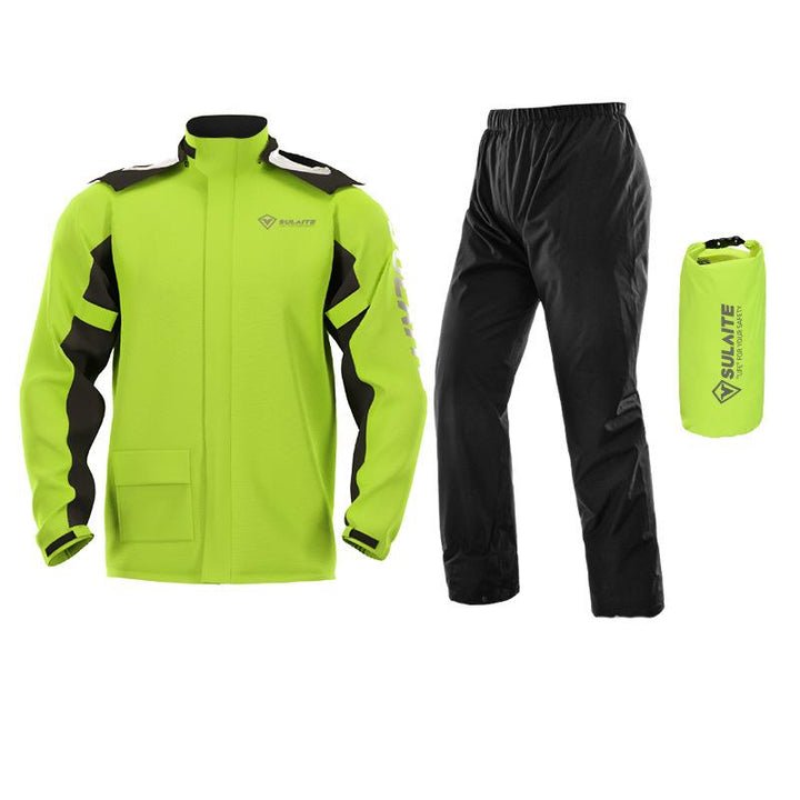 Dames regenpak, lichtgewicht & waterdicht voor alle outdoor activiteiten. Fiets-, wandel- & kampeerkleding.