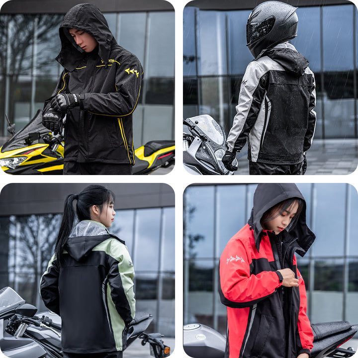 Comfortabel lichtgewicht regenpak voor dames. Perfecte wandelkleding, water- & winddicht voor buitensport.