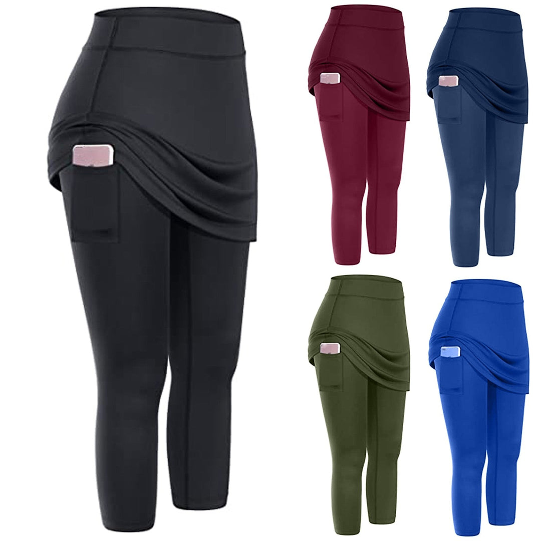 Dames roklegging Mireille met zijzakken, ideaal voor sport & casual outfits. Comfortabel & stijlvol.