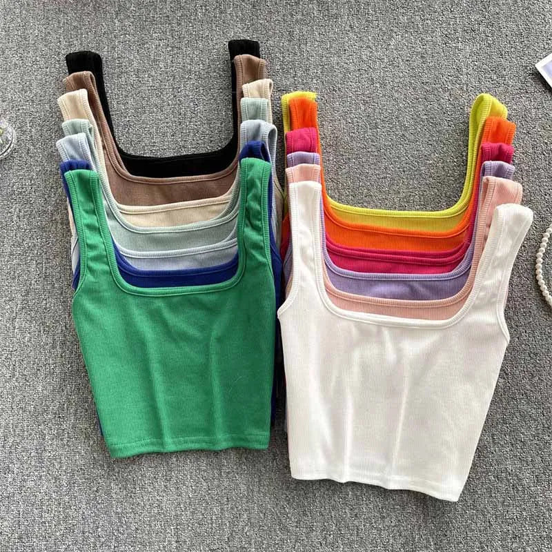 Zayra dames tanktop, cropped en rugloos. Effen kleur, stijlvolle en veelzijdige zomerkleding.