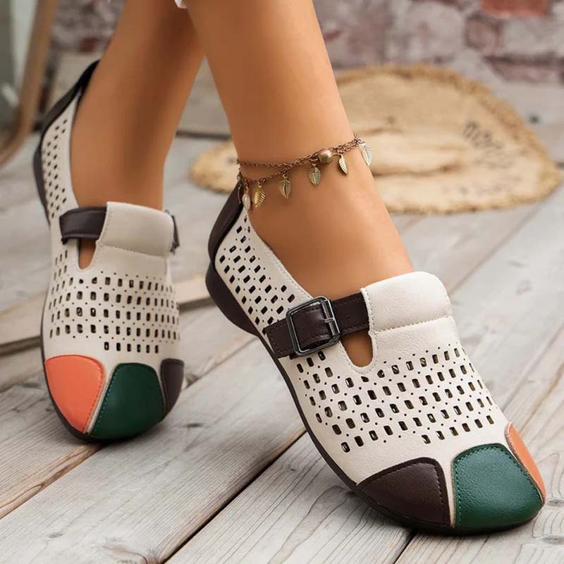 Dames sandalen Zoë, luchtig design met verstelbare gesp voor optimaal zomercomfort.