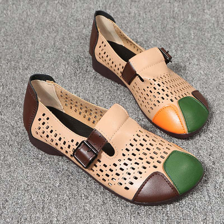 Trendy Zoë dames sandalen, platte zool en verstelbare banden voor een perfecte pasvorm.