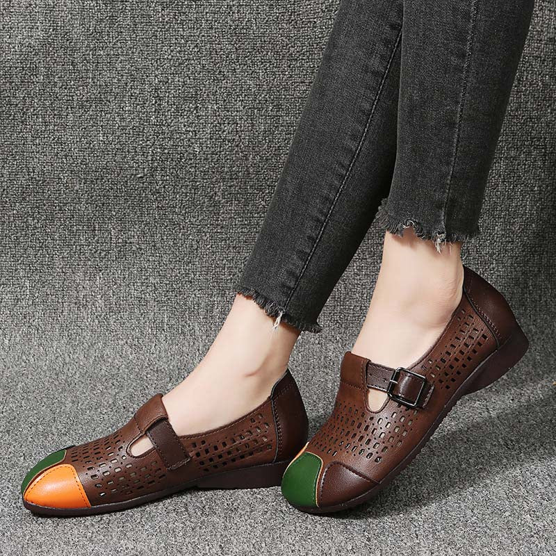 Zoë sandalen voor dames, detail van de binnenzool voor extra comfort en ondersteuning.