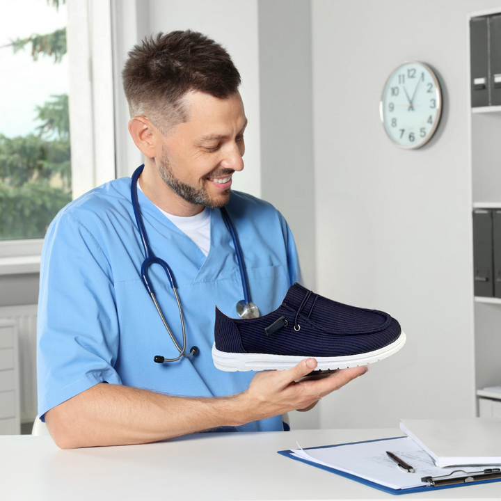 Dames Serena orthopedische sneakers, lichtgewicht en comfortabel voor dagelijks gebruik en voetgezondheid.