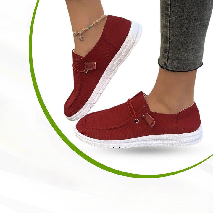 Moderne casual Serena dames schoenen met antislipzool, perfect voor stabiliteit en stijlvolle voetgezondheid.