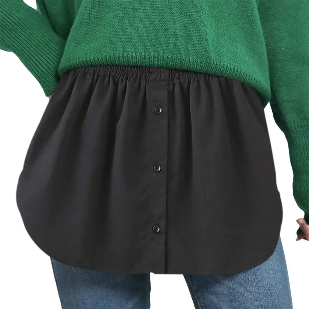 Noelle dames shirtverlenger: de perfecte verlenging voor je tops met een elegante touch.