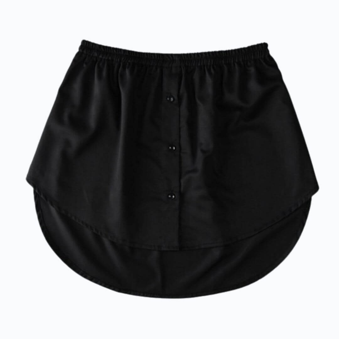 Veelzijdige shirtverlenger voor dames, creëert gelaagd effect en verlengt je outfit comfortabel.