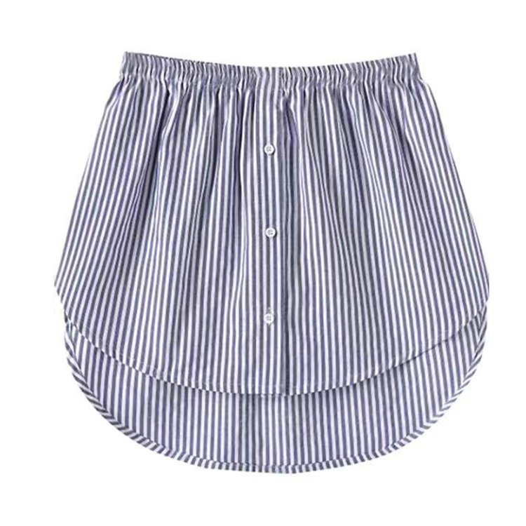 Comfortabele shirtverlenger voor dames, geeft extra lengte en stijl aan truien en tops.