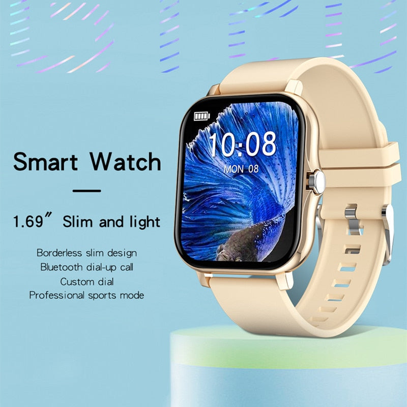 Veelzijdige RoboWatch dames smartwatch; perfect voor werk, sport en stijlvolle outfits, compleet.