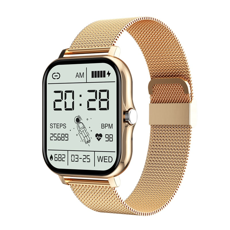 Stijlvolle RoboWatch dames smartwatch met verwisselbare bandjes, een veelzijdig accessoire.