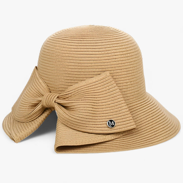Dames panama stro zonnehoed met brede rand voor zomer, strand en reis. Stijlvolle UV bescherming en accessoire.