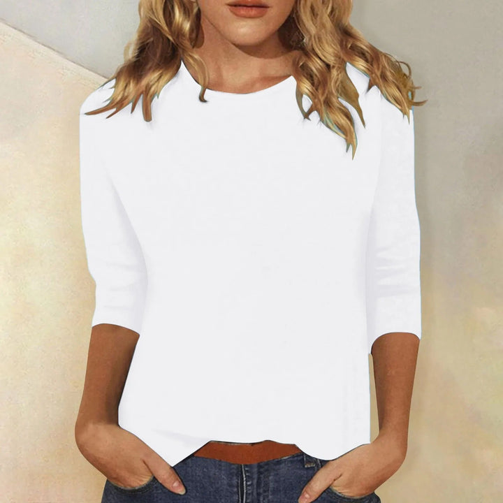 Trendy dames shirt met lange mouwen, ideaal voor een casual of geklede dagelijkse outfit.