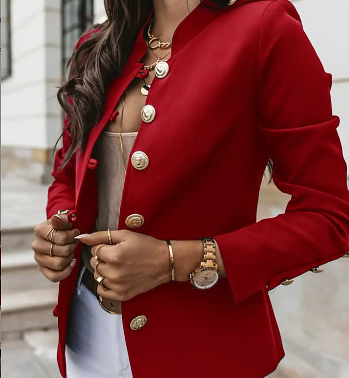 Dames StreetBlazer™: modieuze street style blazer voor vrouwen, ideaal voor casual chic outfits.