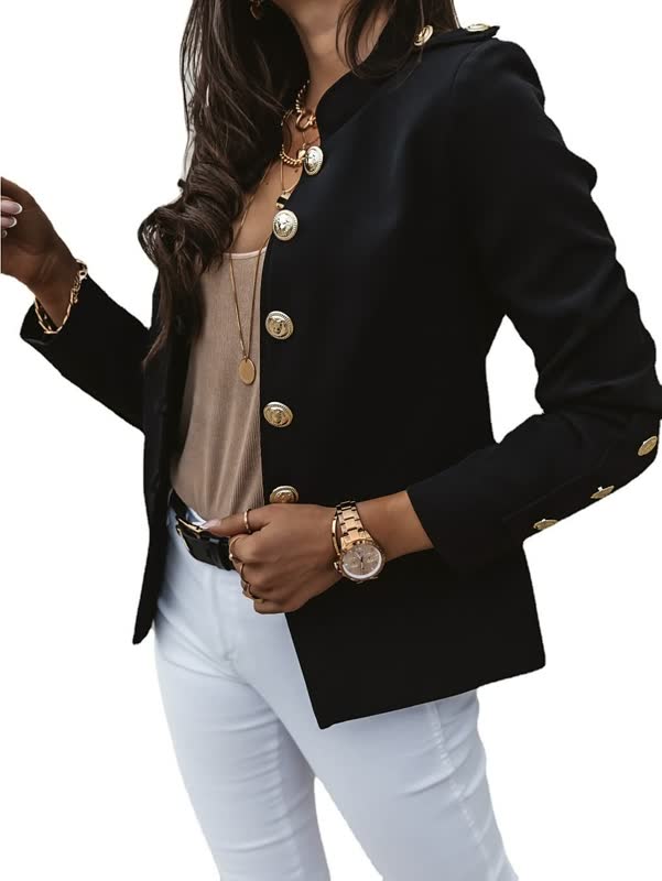Trendy en elegante dames blazer, een veelzijdig jasje voor elke modieuze vrouw.