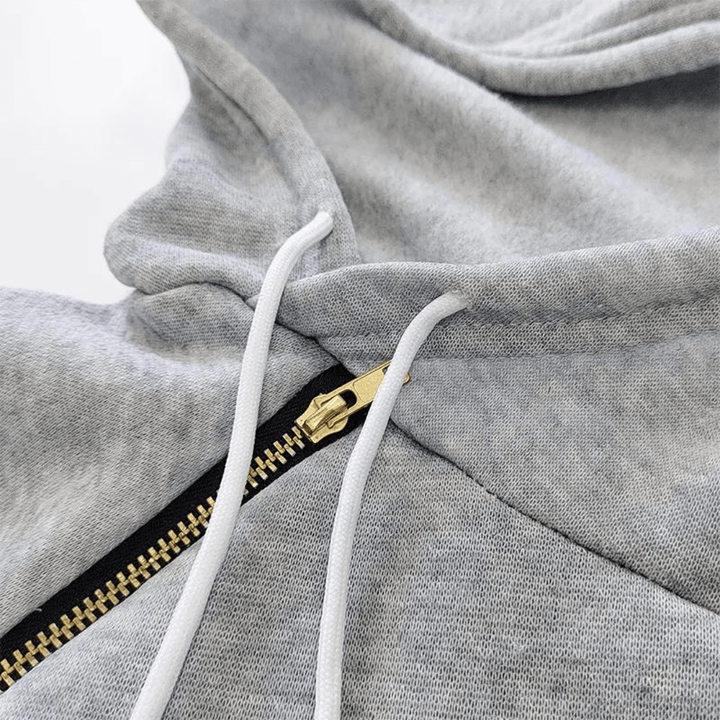 Comfortabele dames sweatjurk met capuchon en lange mouwen. Perfect voor relaxte herfstmode.