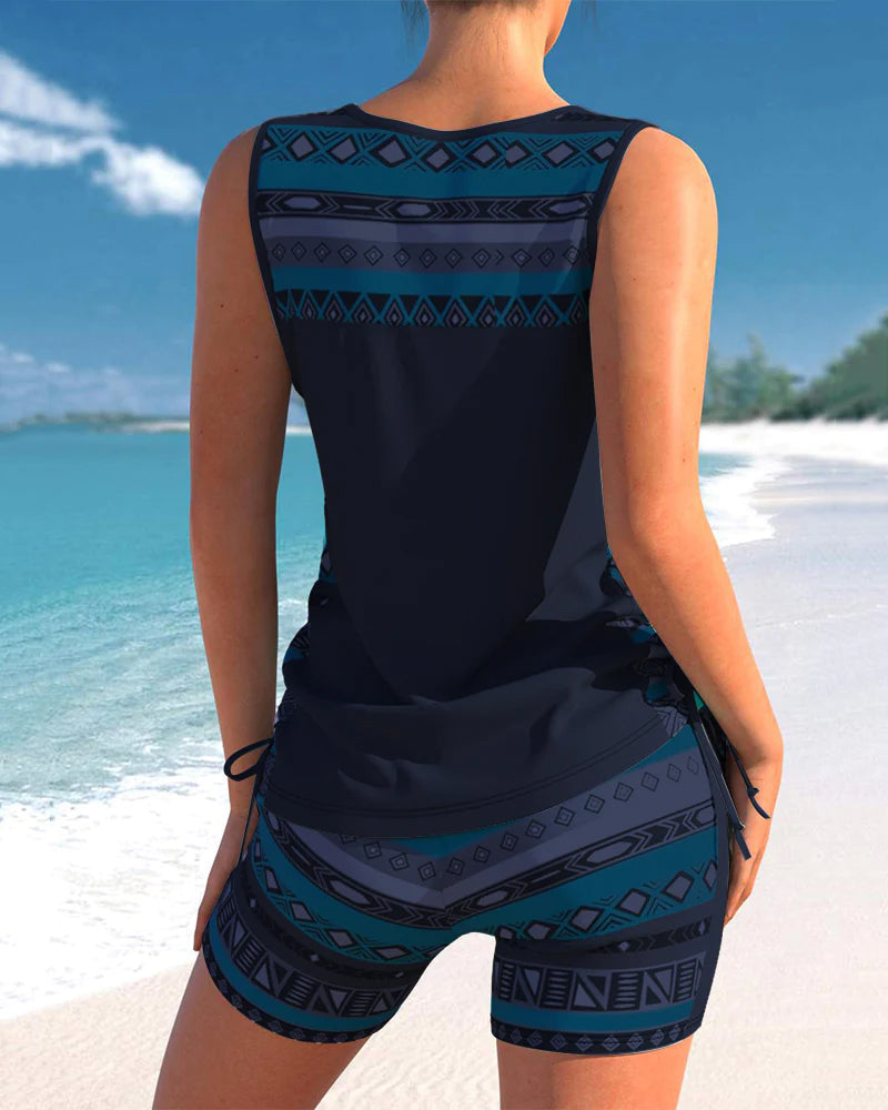 Trendy dames tankini voor strand en zwembad, een must-have voor je zomervakantie.