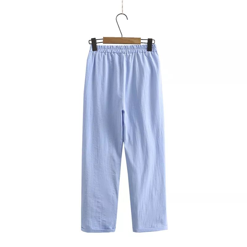 Dames TaylorSet voor comfortabele dagen: een zachte hemd en broek set, ideale loungewear.