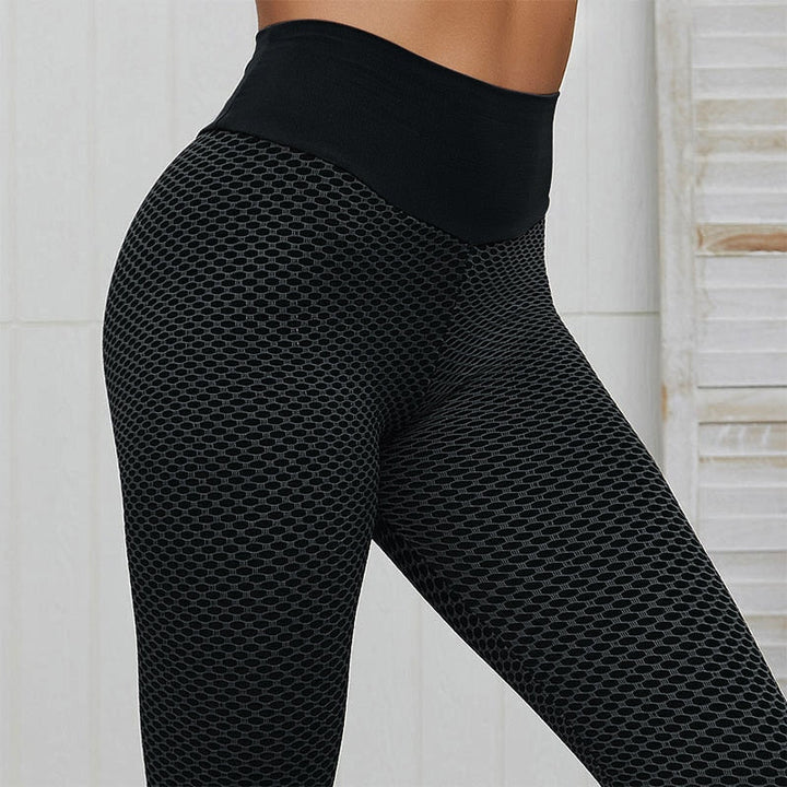 Push up yogabroek dames, TikTok legging voor geaccentueerde rondingen en taille slanker.
