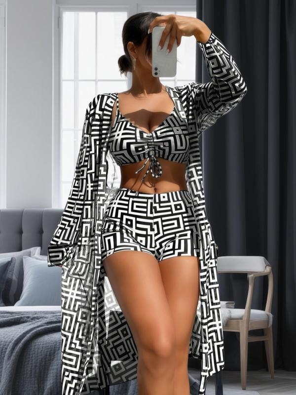 Hoog-taille badpak shorts uit de Leona set. Comfortabel en modieus, perfect voor een flatterend silhouet op het strand.
