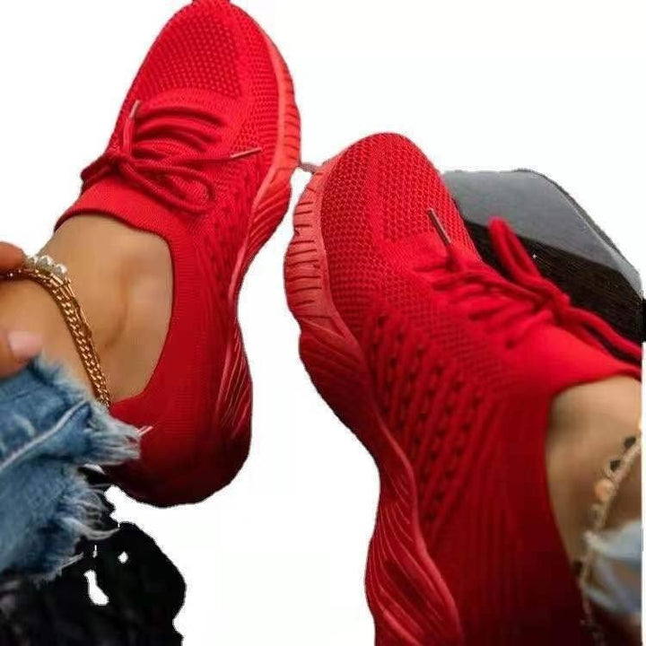 Witte ComfySneaks™ dames sneakers, schokabsorberend, ideaal voor trendy en comfortabele voeten.