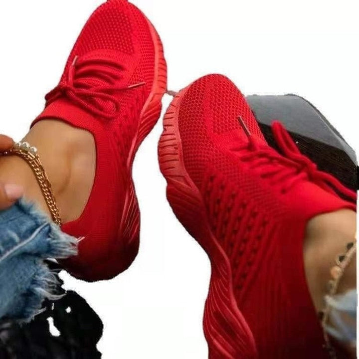 ComfySneaks™ dames sneakers, comfortabel, stijlvol en schokabsorberend, perfect voor elke outfit.