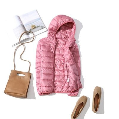 Dames winterjas, ultralicht, slim fit, stijlvol en comfortabel, voor elke gelegenheid.