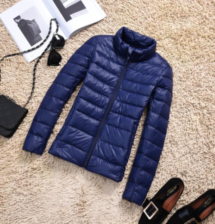 Ultralichte dames winterjas, slim fit, stijlvol design, ideaal voor koud weer.