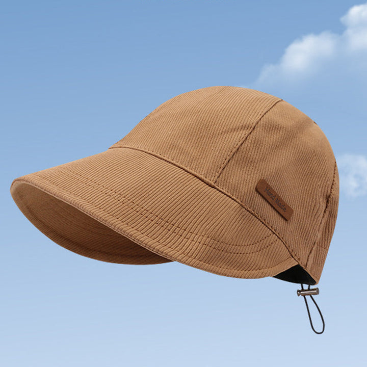 Opvouwbare dames zonnehoed voor reizen, ademend en UV-beschermend, essentieel voor de zomer.