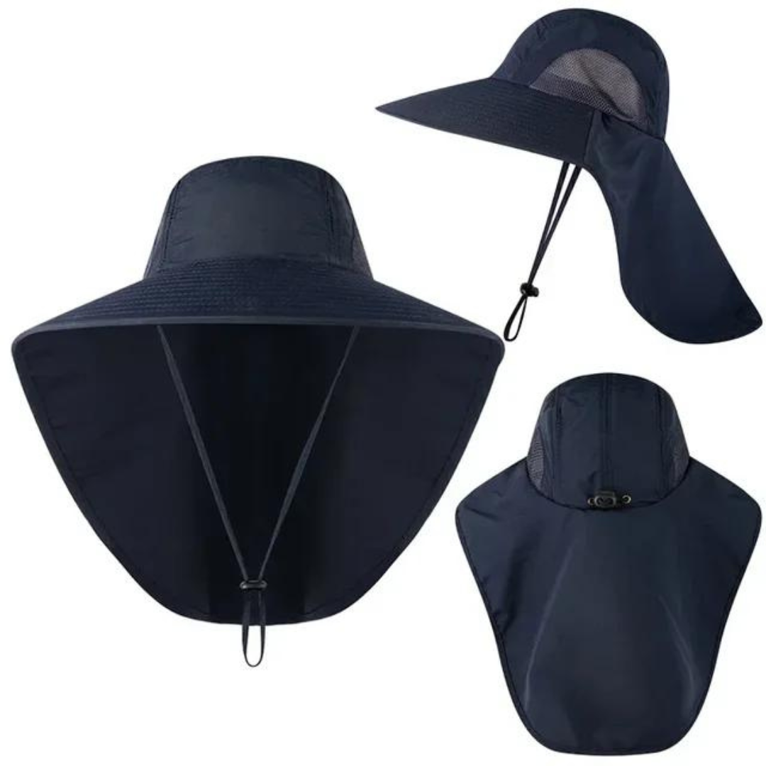 Ademende UV-beschermende zonneklep voor dames, ideaal voor stranddagen, wandelen en zomerse avonturen.