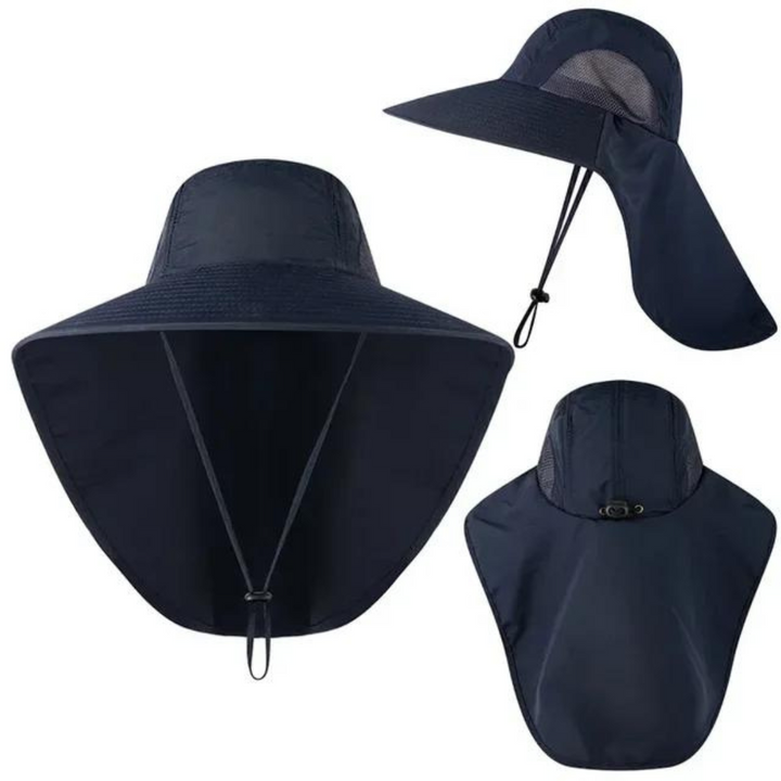 Ademende UV-beschermende zonneklep voor dames, ideaal voor stranddagen, wandelen en zomerse avonturen.