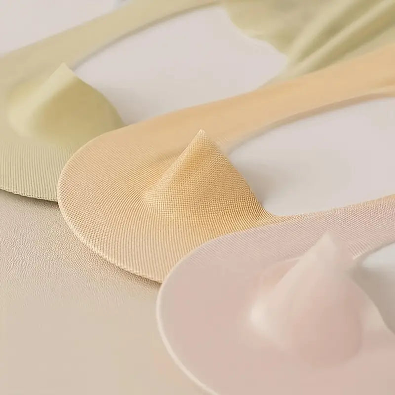 Comfortabele ademende dames enkelsokken met antislip, perfect voor warme dagen.