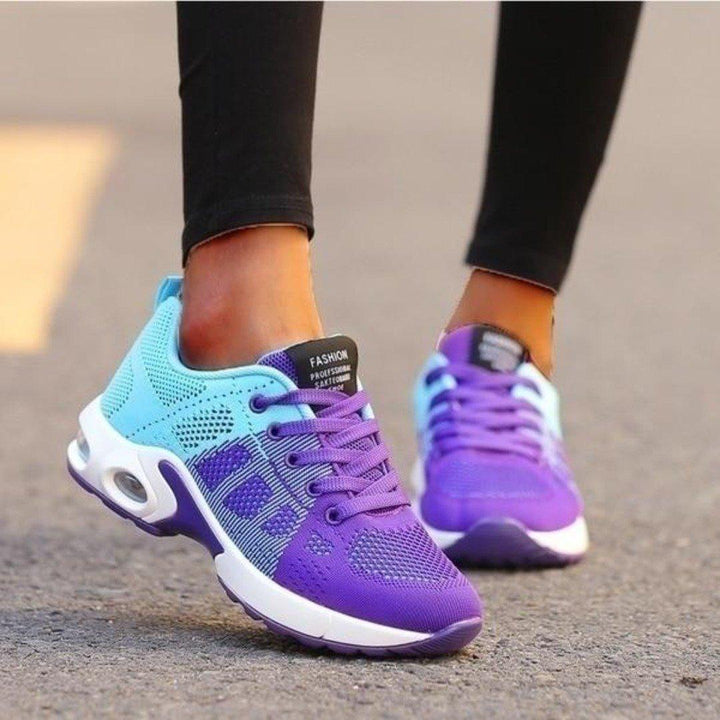 Stijlvolle dames comfortschoenen: Veelzijdige lichtgewicht schoenen met luchtkussen, perfect voor werk en vrije tijd.