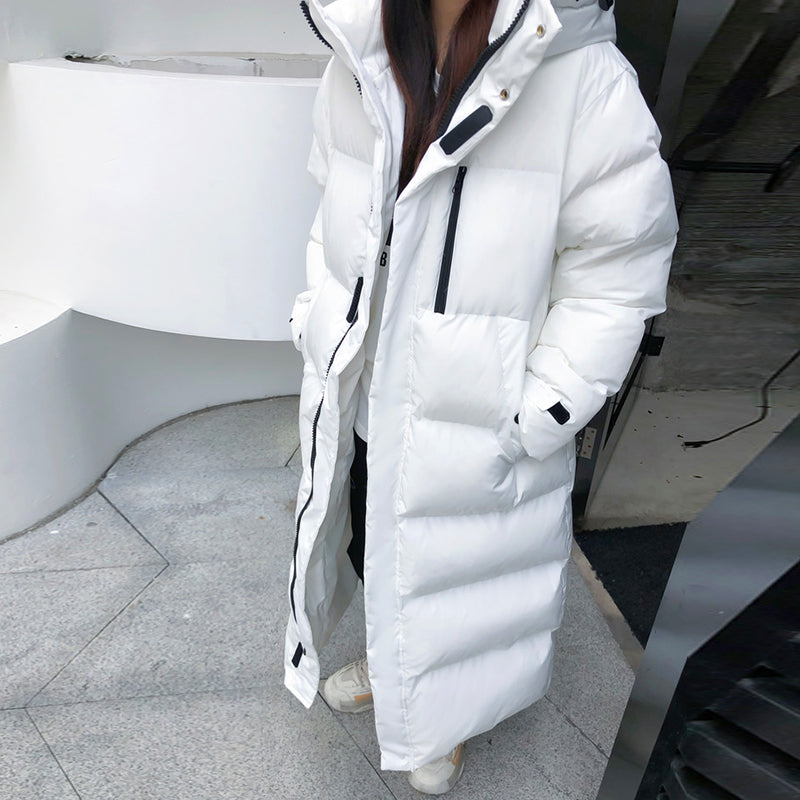 Waterbestendige Tommy Dons dames parka, perfect voor winterweer.