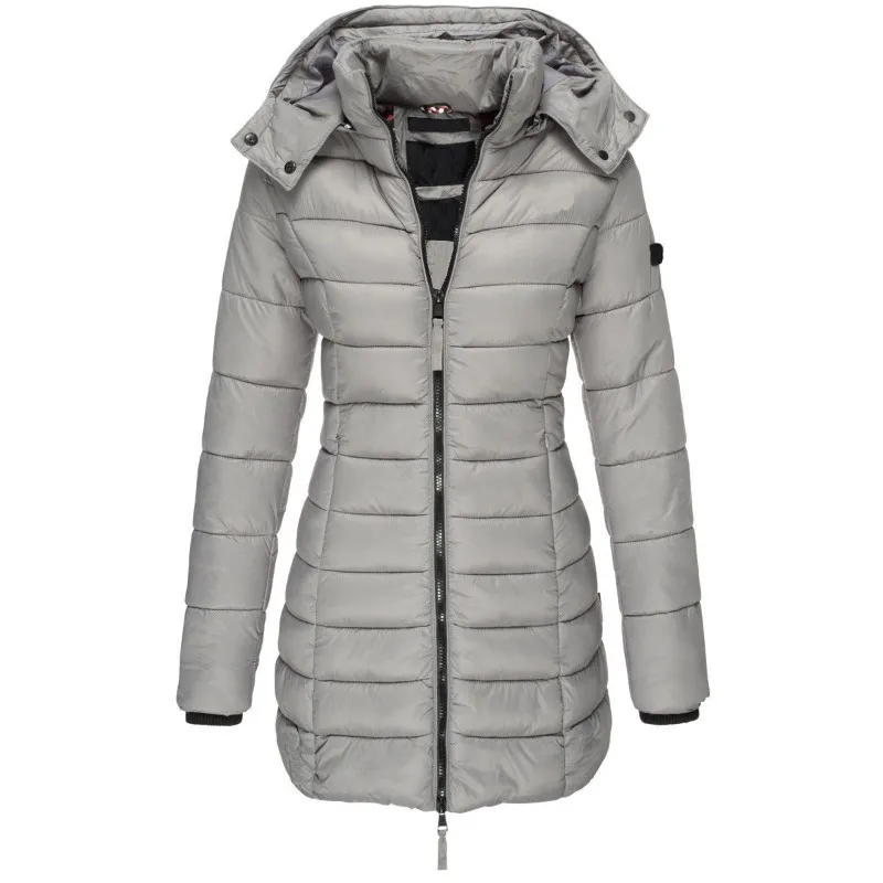 Elegante dames winterjas, flatterend regular fit model, ideaal voor een stijlvolle look in de winter.