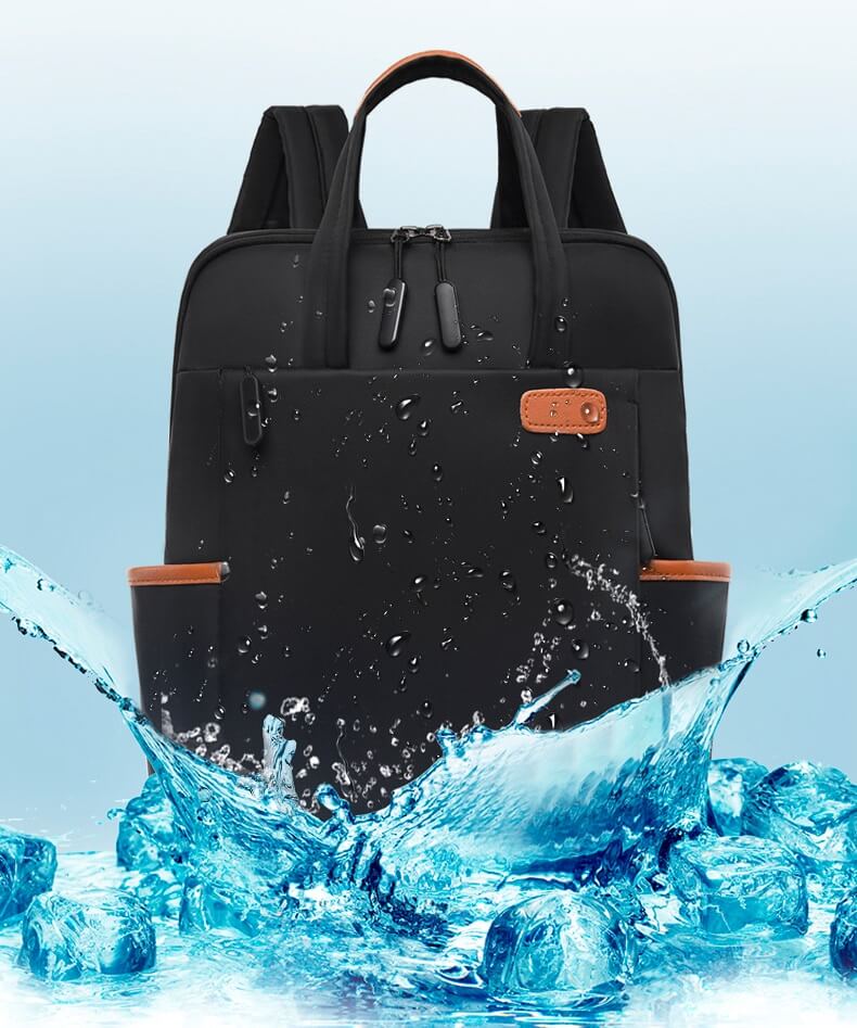 Trendy waterafstotende dames reisrugzak, antidiefstal voor gemoedsrust tijdens elke reis.