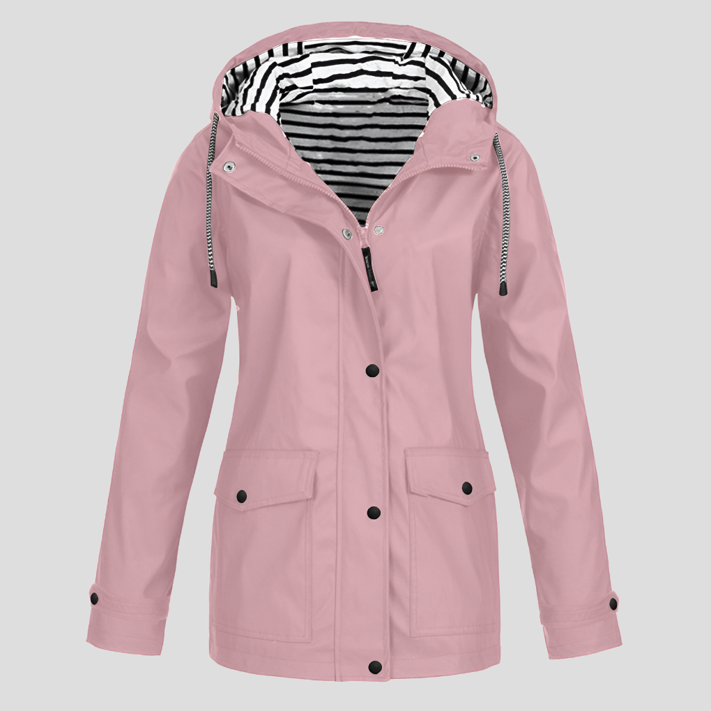 Comfortabele en stijlvolle dames weerbestendige jas, ideaal voor dagelijks gebruik en avontuur.