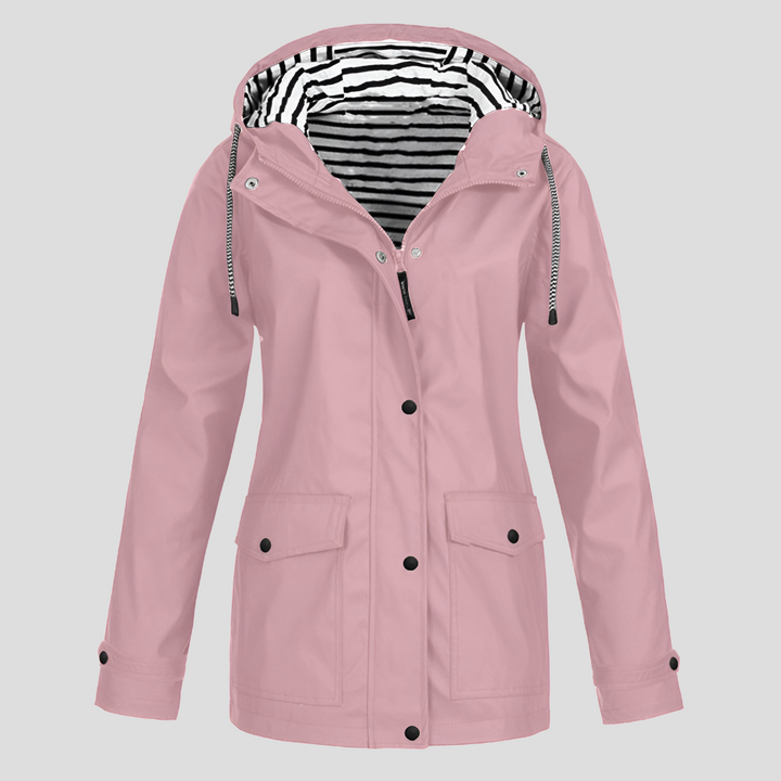 Comfortabele en stijlvolle dames weerbestendige jas, ideaal voor dagelijks gebruik en avontuur.
