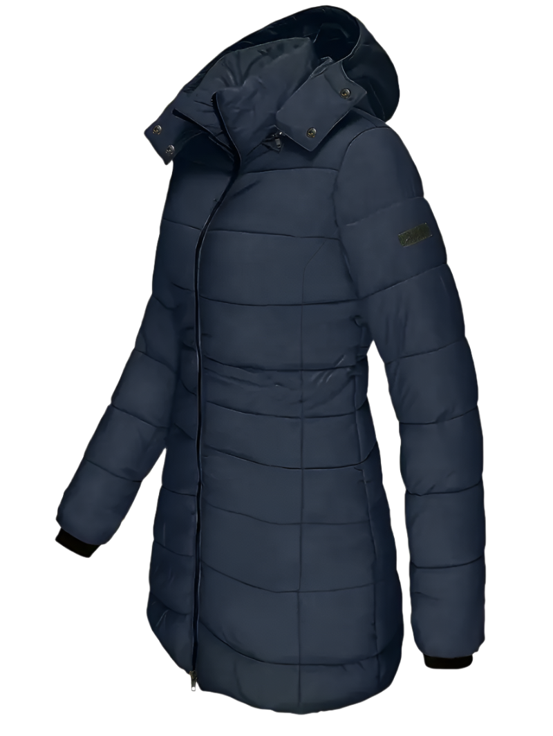 Comfortabele waterdichte dames winterjas, perfect voor outdoor activiteiten en dagelijks gebruik.