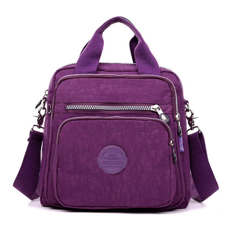 Dames tas met verstelbare band, te dragen als handtas, schoudertas of crossbody.