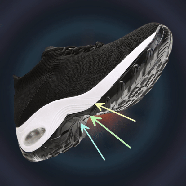 Comfortabele DanasShoes dames orthopedische sneakers; ruim en stijlvol voor casual en actief gebruik.